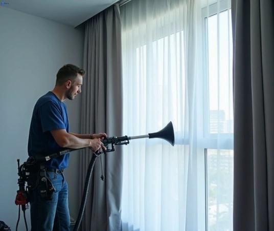 Professional curtain stain removal process equipment Matty Curtain Cleaning bronte-nsw